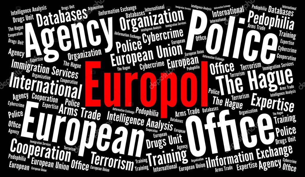 Europol word cloud 