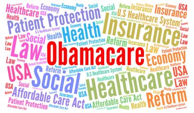 Obamacare kelime bulutu 