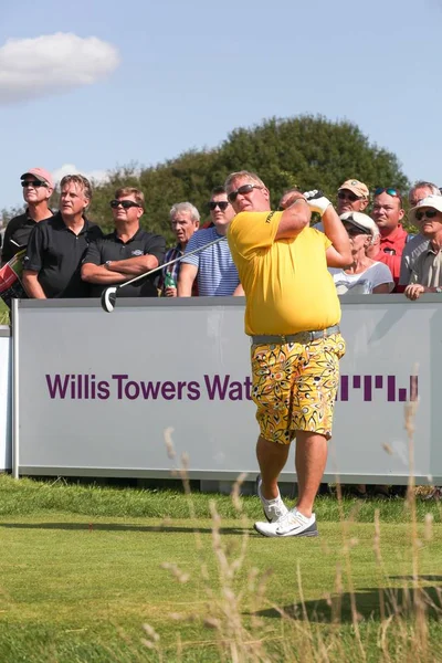  Danimarka Danimarka turnuvada efsane golf oyuncu John Daly Made sırasında