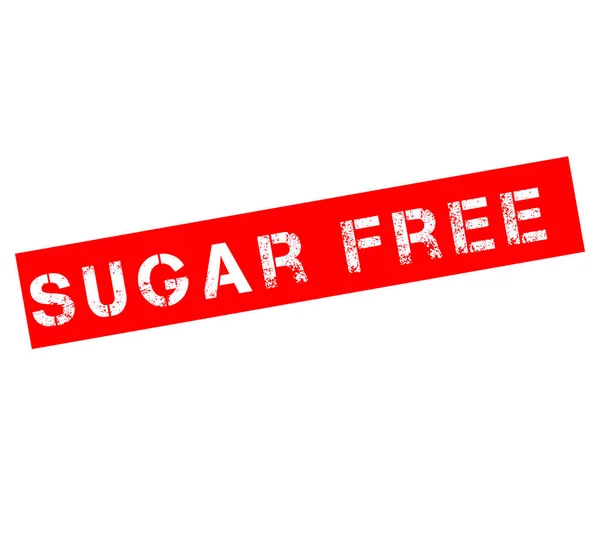 Rubber stamp with text sugar free — Stock Photo, Image