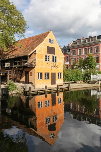 Η παλιά πόλη στο Aarhus, Δανία — Φωτογραφία Αρχείου