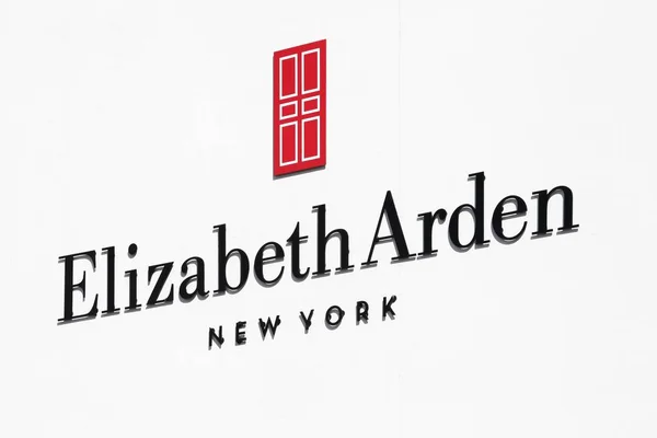 Елізабет Арден логотип на стіні — стокове фото