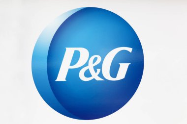 Bir duvara Procter and Gamble logosu