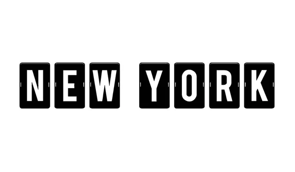 Panneau New York — Photo