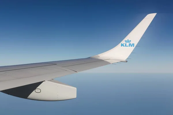 Nederland September 2016 Klm Luchtvaartmaatschappij Van Netherlands Klm Gevestigd Amstelveen — Stockfoto