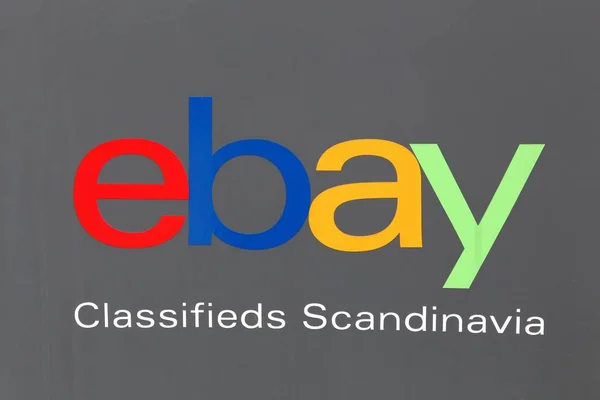Aarhus Dánia 2017 Augusztus Ebay Skandinávia Logó Ebay Egy Amerikai — Stock Fotó