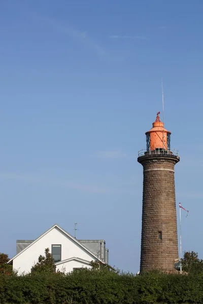 Farol Grenaa Dinamarca — Fotografia de Stock