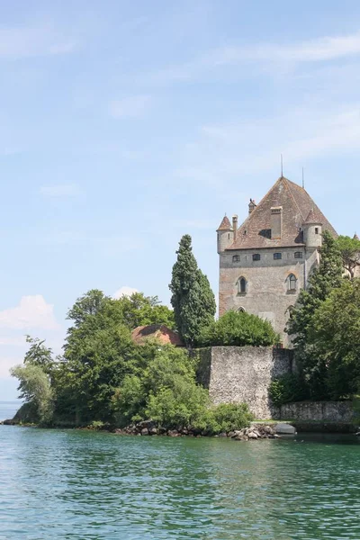 Κάστρο Του Ιβουάρ Στη Γαλλία — Φωτογραφία Αρχείου
