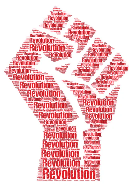 Revolutie Protest Illustratie Concept — Stockfoto