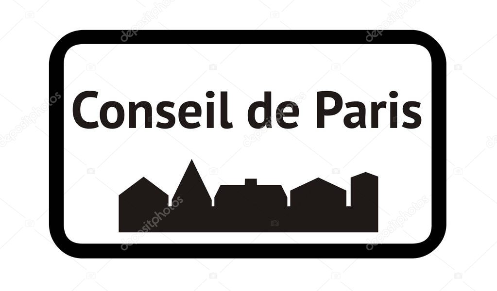 Council of Paris in France