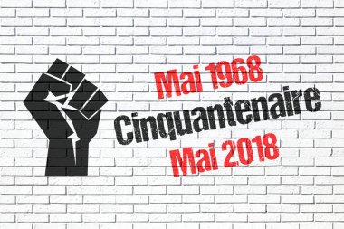May 1968 events in France, 50th anniversary clipart