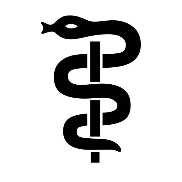 Illustration Symbole Médical Caduceus — Photo