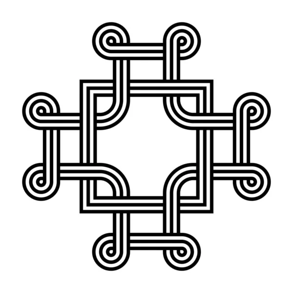마케도니아 십자가 모양의 — 스톡 사진