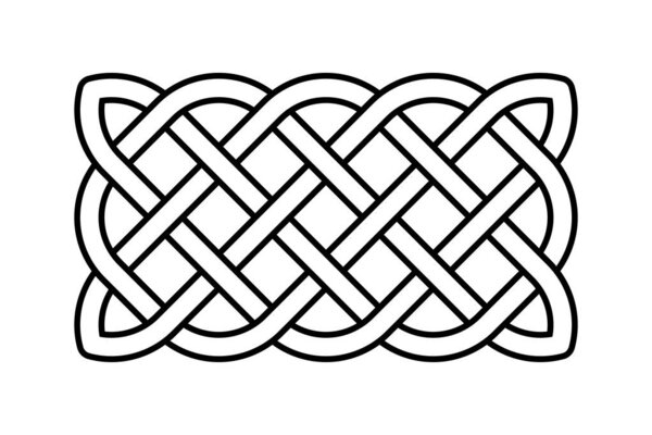 Кельтский прямоугольный узел
