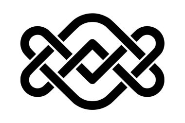 Süleyman 'ın düğüm sembolü çizimi