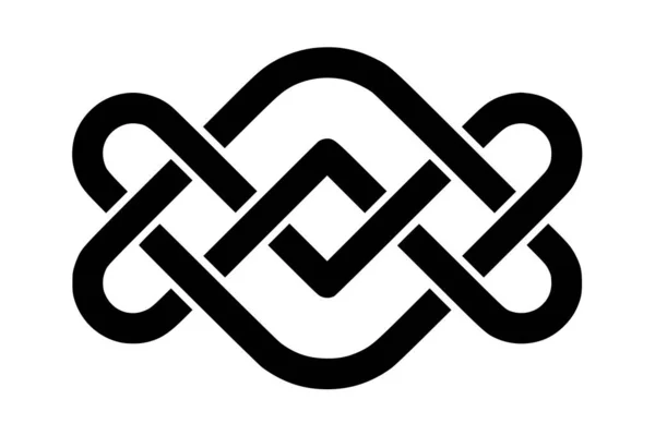 Solomon Knoten Symbol Illustration — Stockfoto