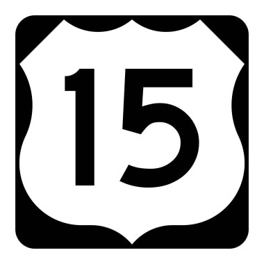 15. yol işareti.