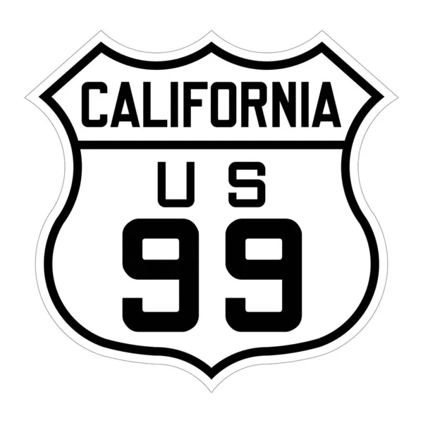 Californie Nous Route Signe — Photo