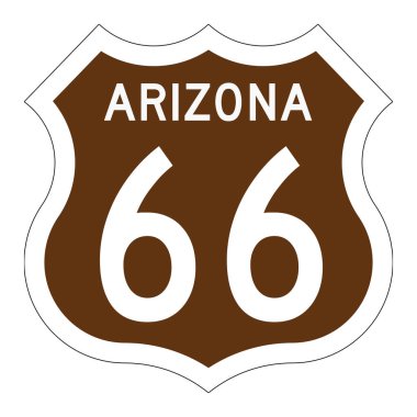 Arizona rota 66 işareti