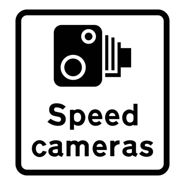 Ikona Symbolu Fotoradaru — Zdjęcie stockowe