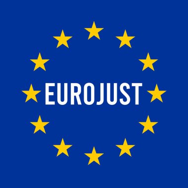 Eurojust Avrupa bayrağıyla resim imzaladı