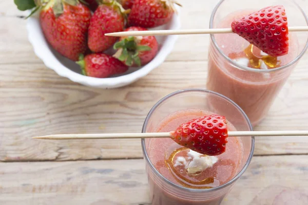 Gazpacho de fresa —  Fotos de Stock