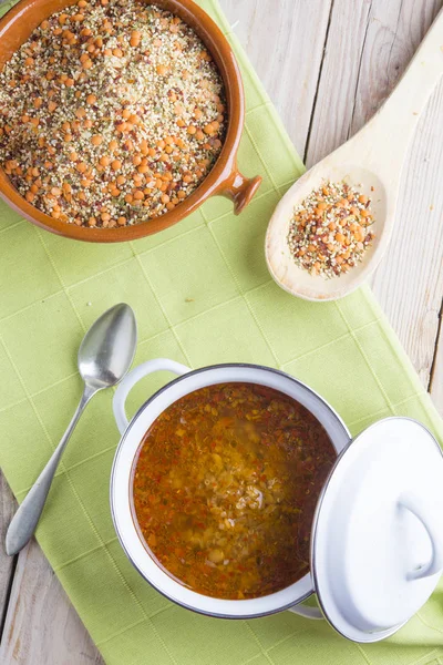 Zuppa di quinoa — Foto Stock