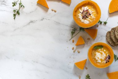 Çorba kabağı Üst Manzarası