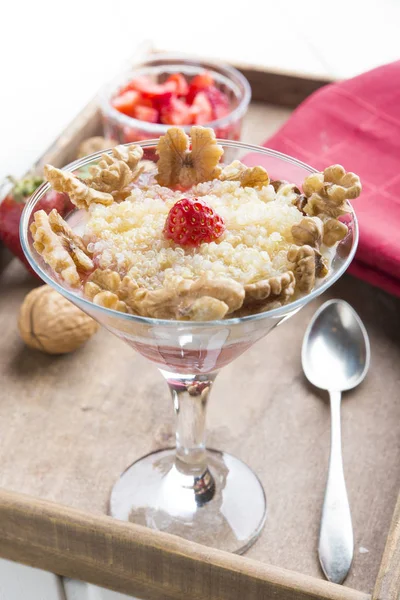 Gesundes Dessert — Stockfoto