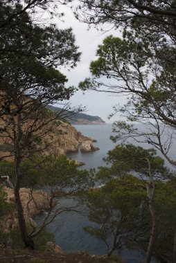 Deniz manzarası Costa Brava