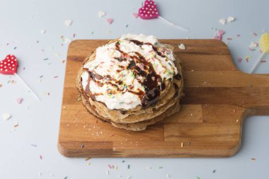 Parti için gözleme.