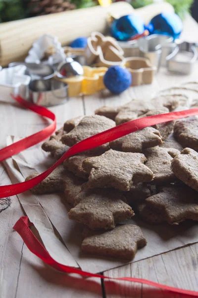 Christmas Biscuits — Stok fotoğraf