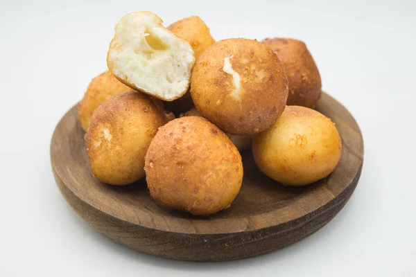 Colombian bu��uelo - Deep Fried Cheese Bread — Stok Foto