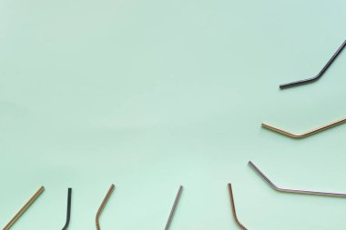 Yeniden kullanılabilir paslanmaz çelik saman