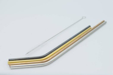 Yeniden kullanılabilir paslanmaz çelik saman