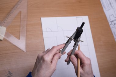 Tipik yemek tabağı.