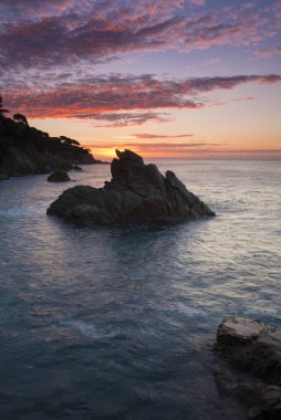 Deniz manzarası Costa Brava