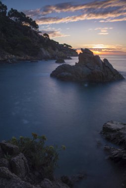 Deniz manzarası Costa Brava