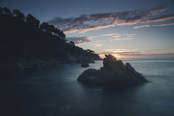 Paisaje marino en Costa brava — Foto de Stock