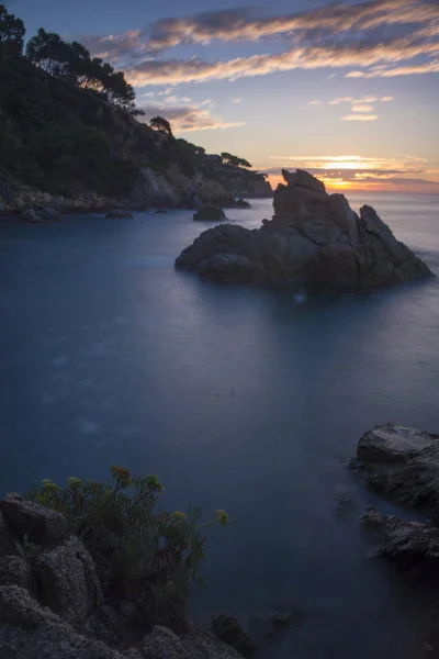 Paisaje marino en Costa brava — Foto de Stock