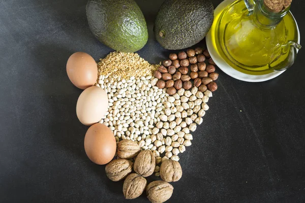 Healthy fats — Stock Photo, Image