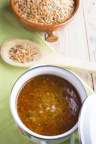 Zuppa di quinoa — Foto Stock