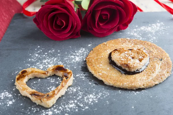 Pfannkuchenschokolade — Stockfoto