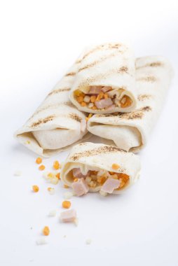 Arkaplanda burritolar