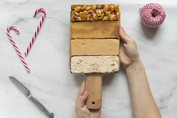 Nota de postre de Navidad — Foto de Stock