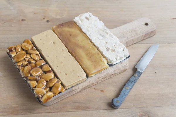 Turrón típico postre españa — Foto de Stock