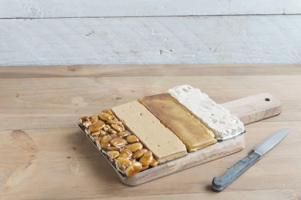 Turrón típico postre españa — Foto de Stock