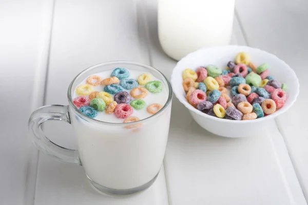Cookis and milk fot the special day — Stock Photo, Image