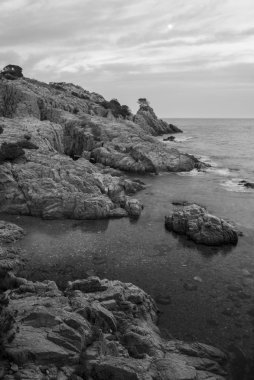 Deniz manzarası Costa Brava