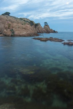 Deniz manzarası Costa Brava